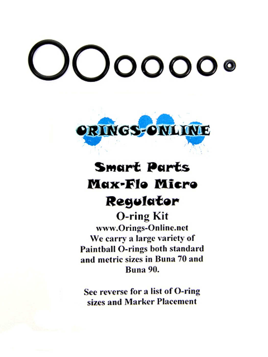 Smart Parts Max Flo Micro Regulator O-ring Kit